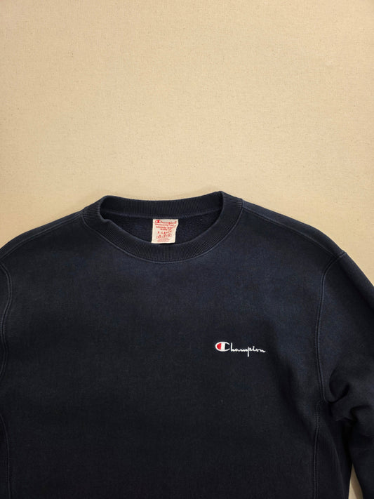 Bluza damska Champion Reverse Weave granatowa z logo roz. XL