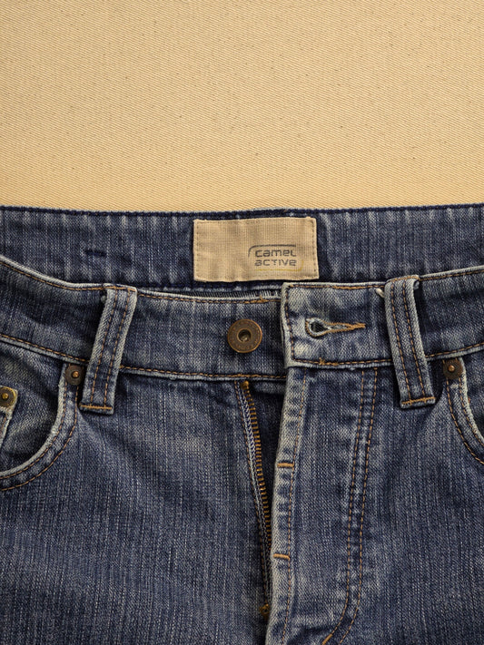 Spodnie jeansowe Camel Active vintage light bootcut roz. 31/34 – detal 2 | vntg.studio™