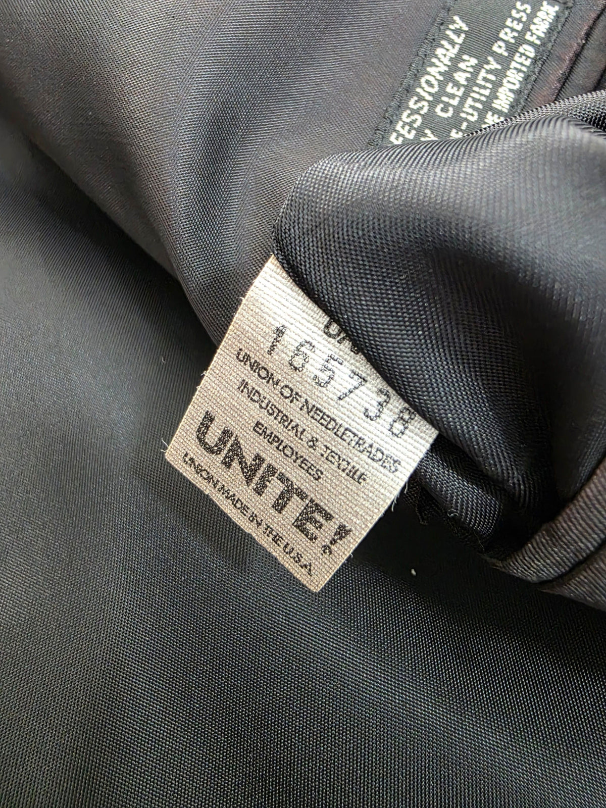 Blazer Pierre Cardin vintage wełniany czarny roz. L / XL (57)