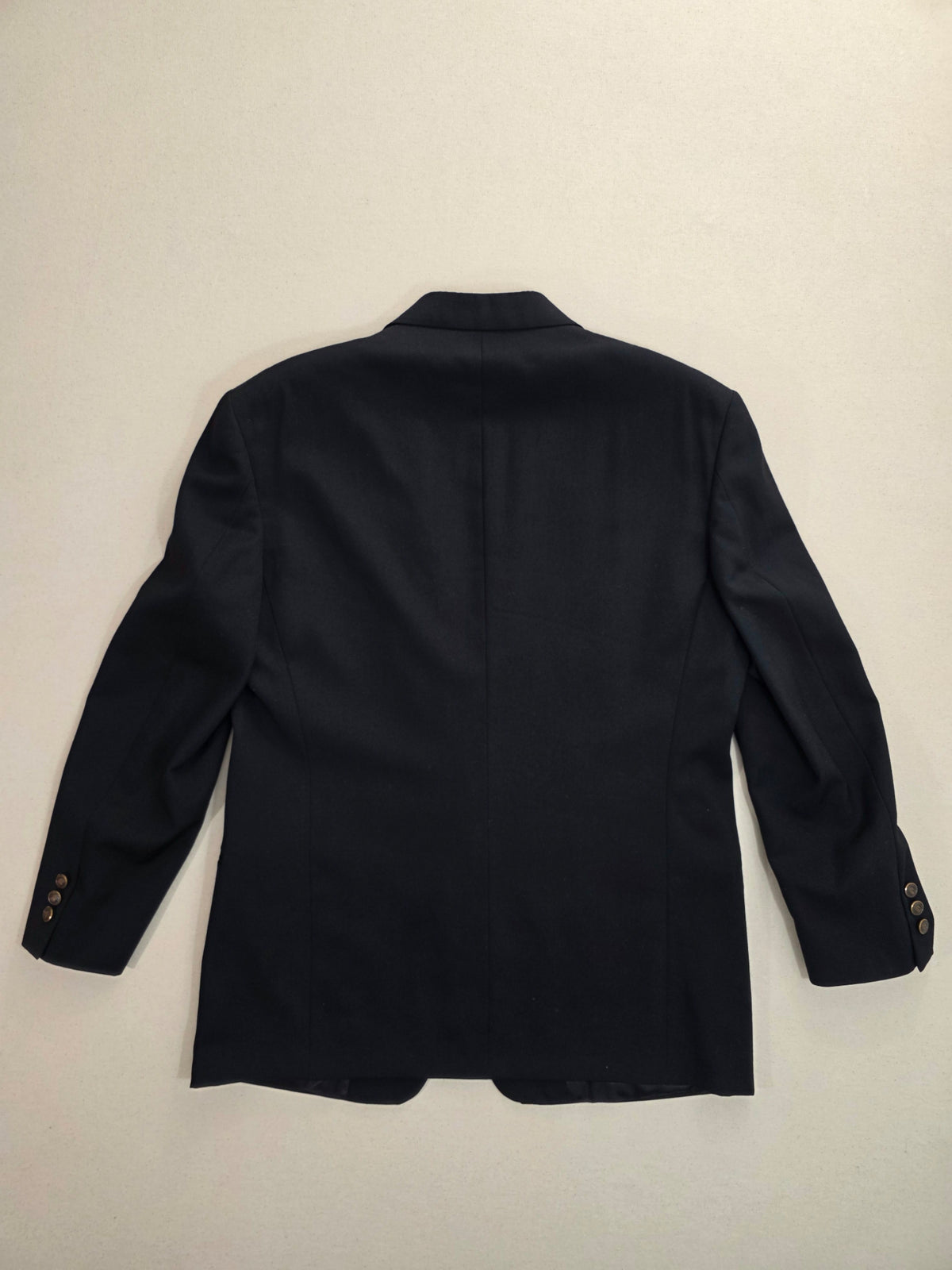 Blazer Pierre Cardin vintage wełniany czarny roz. L / XL (57)