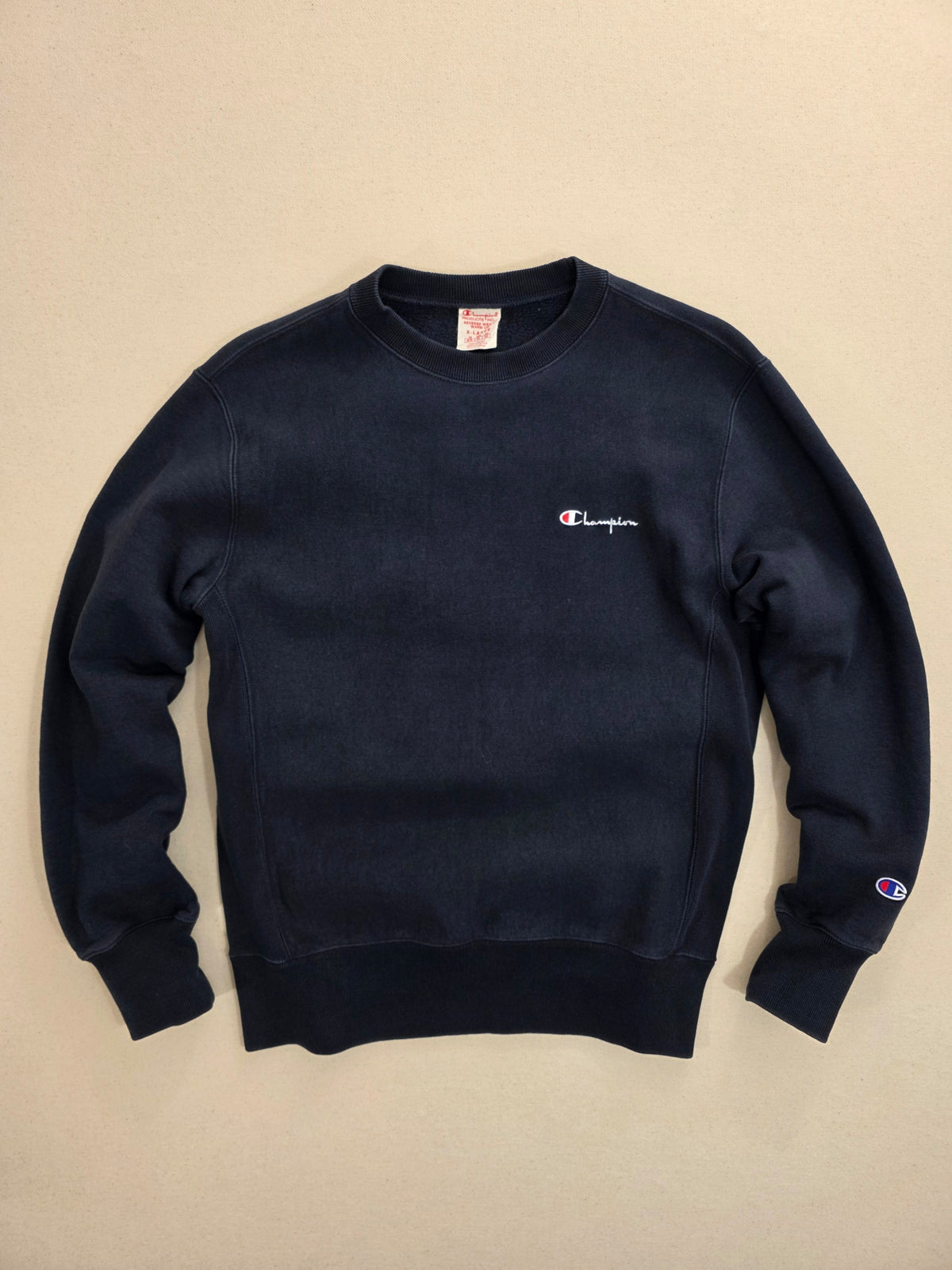 Bluza damska Champion Reverse Weave granatowa z logo roz. XL