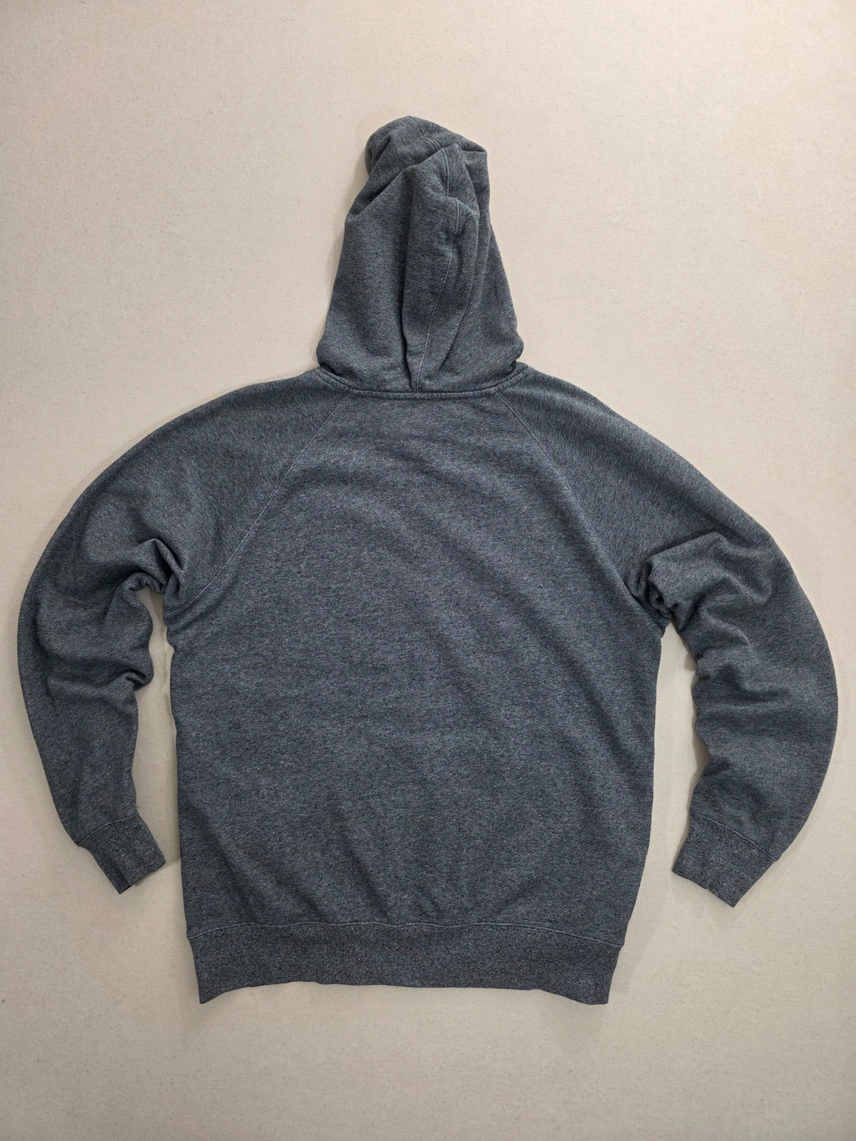 Bluza unisex Wood Wood rozpinana z kapturem szara melanż roz. XL – detal 8 | vntg.studio™