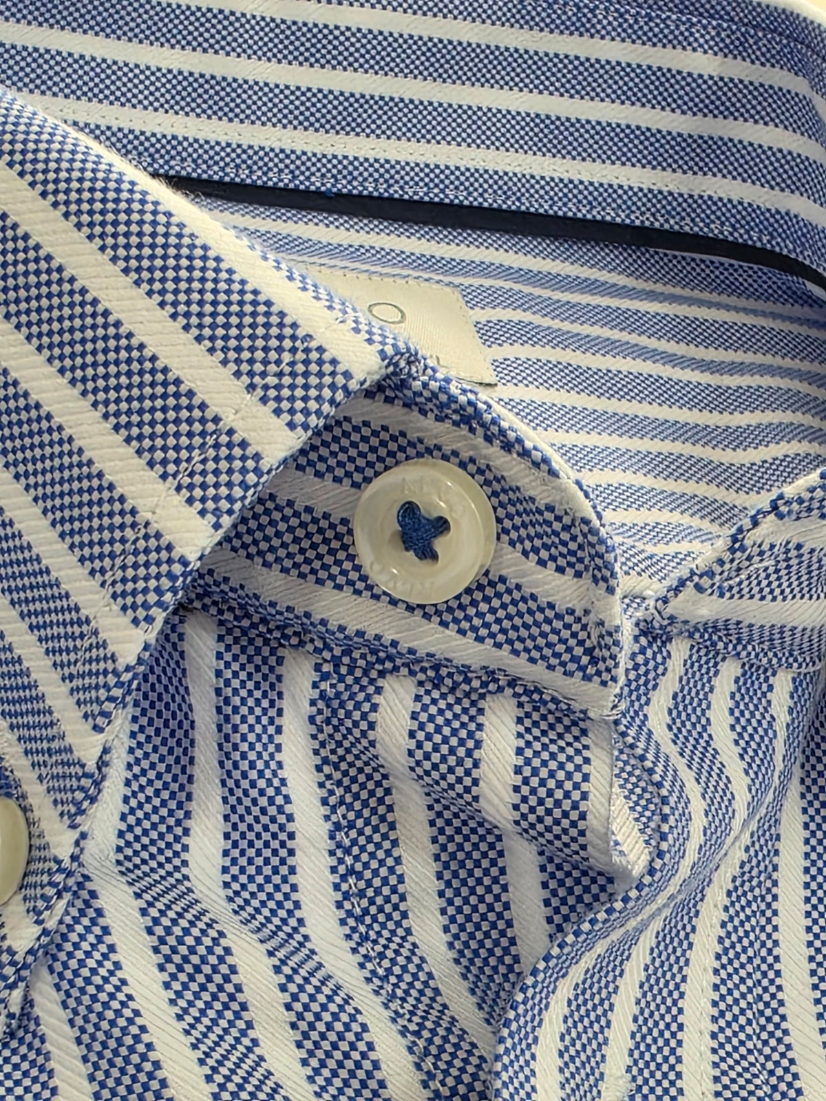 Koszula męska Alvo w paski button-down 100% bawełna roz. XXL