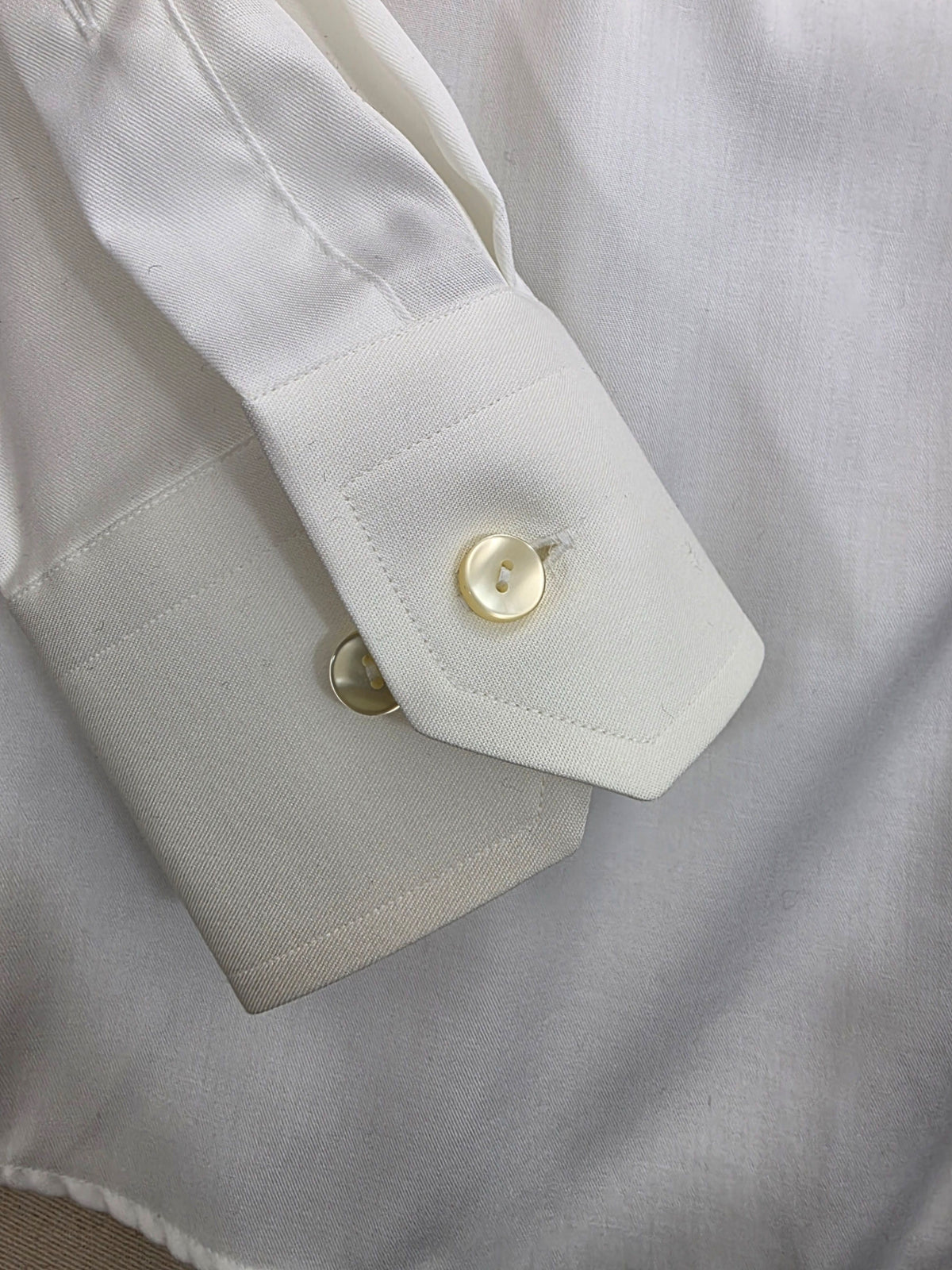 Koszula męska Eton kremowa Slim Fit elegancka roz. 42 / 16.5