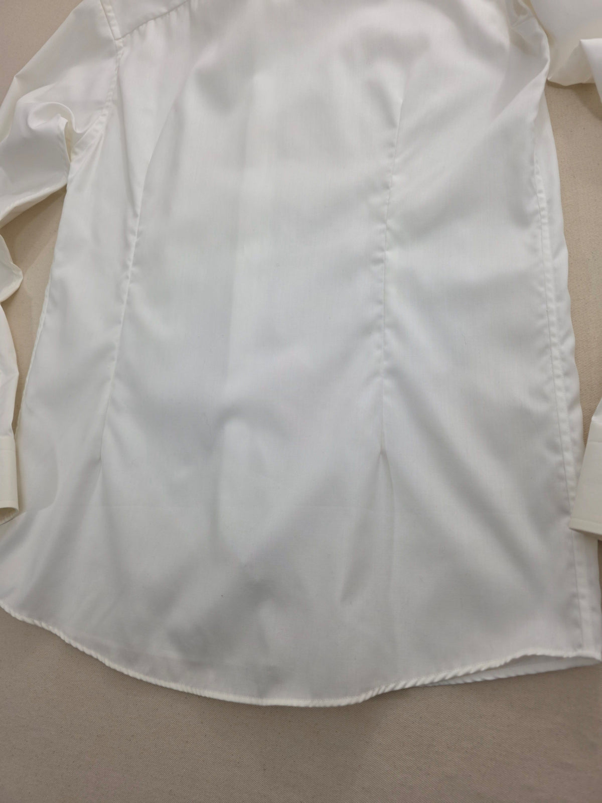 Koszula męska Eton kremowa Slim Fit elegancka roz. 42 / 16.5