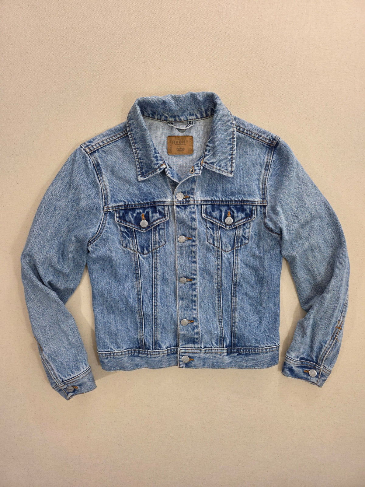 Kurtka jeansowa Rocky Vintage Trucker Jacket jasnoniebieska roz. M