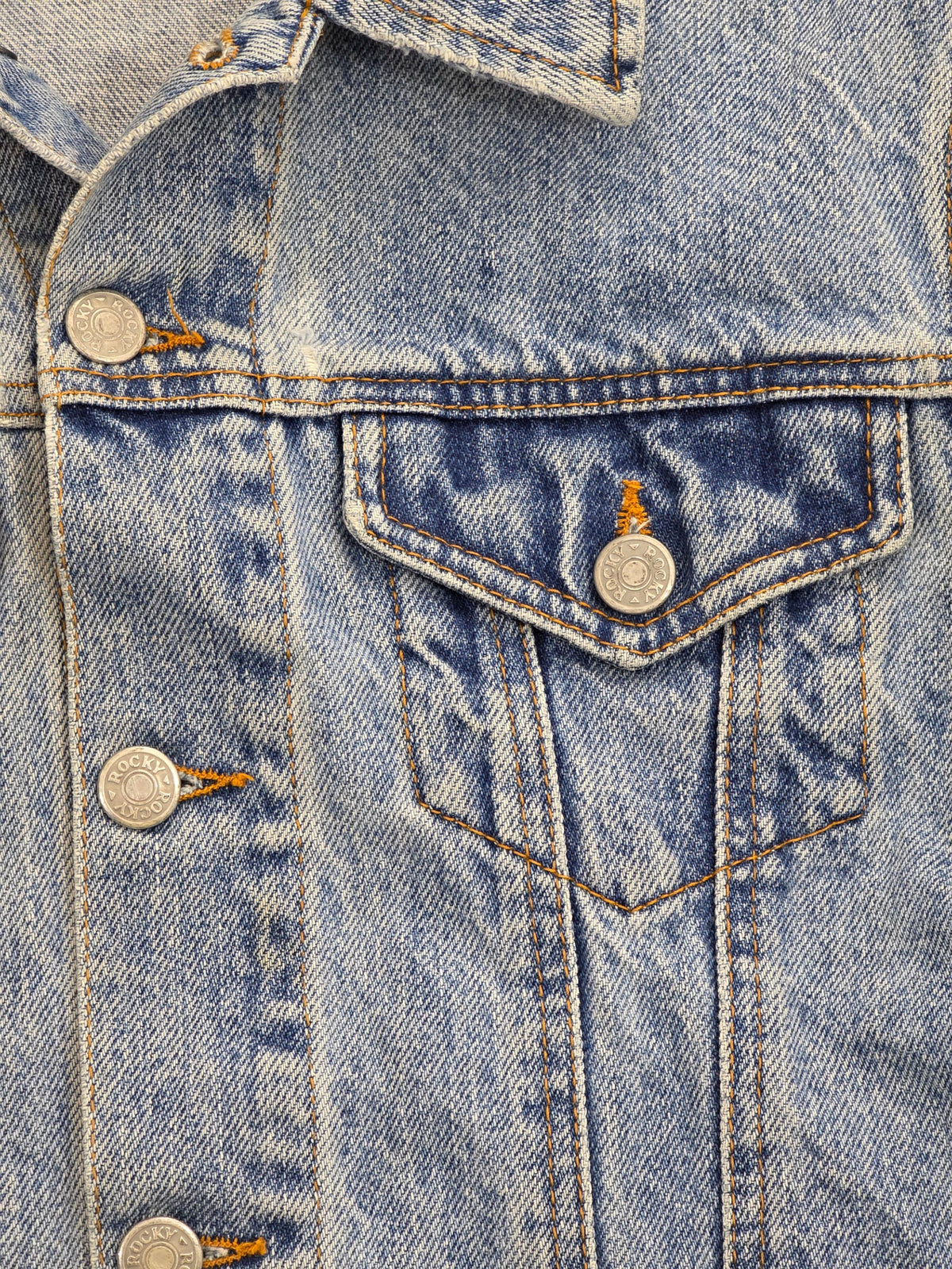 Kurtka jeansowa Rocky Vintage Trucker Jacket jasnoniebieska roz. M