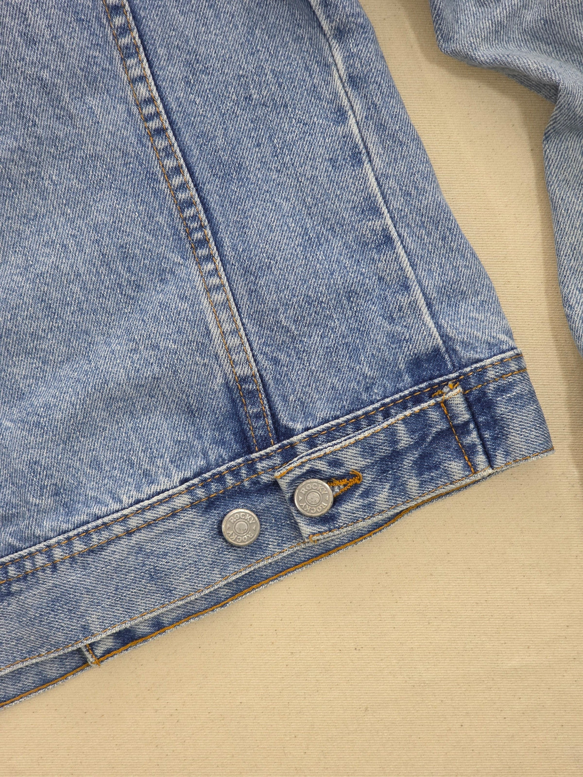 Kurtka jeansowa Rocky Vintage Trucker Jacket jasnoniebieska roz. M