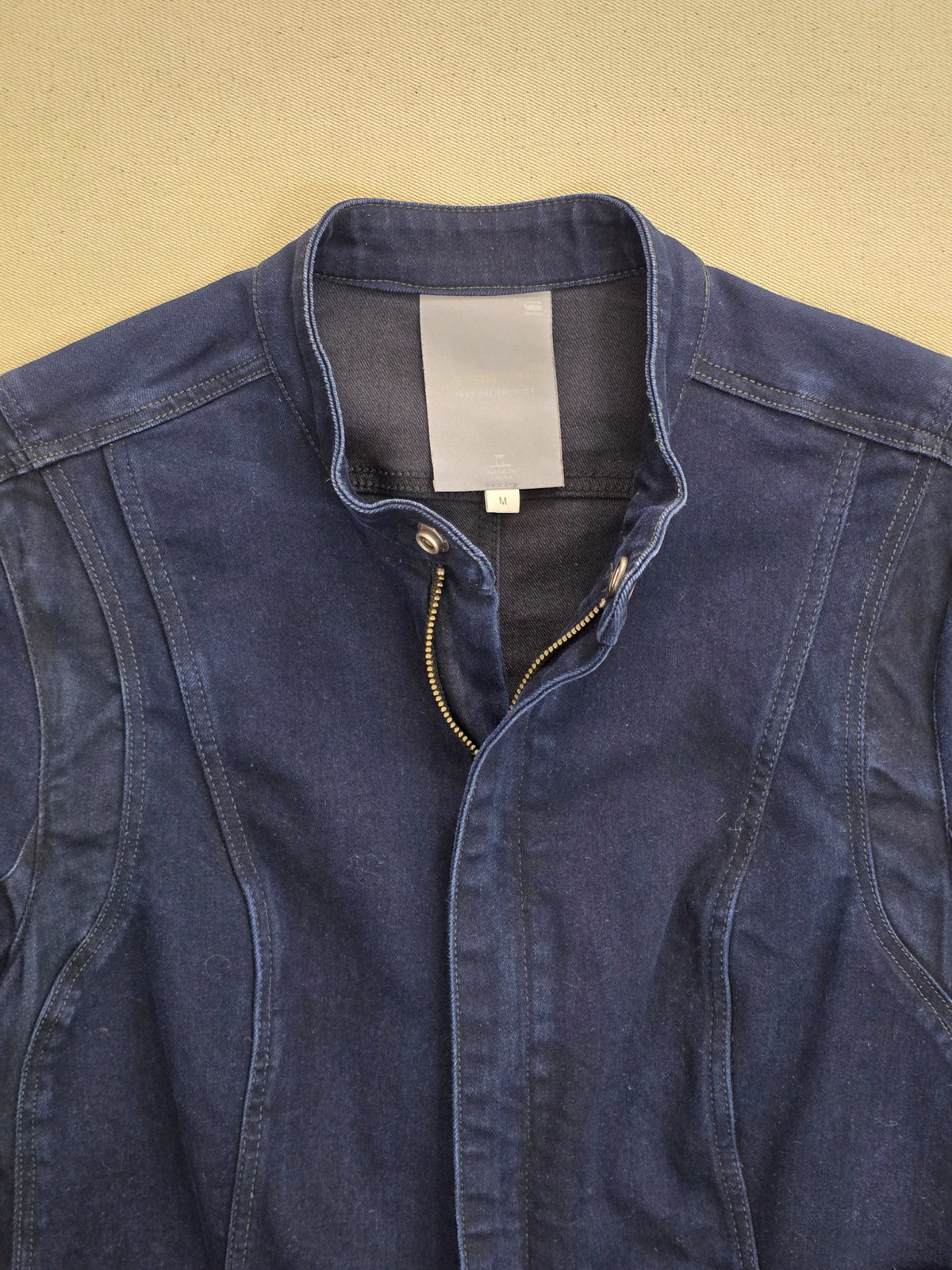 Kurtka jeansowa damska G-Star Raw Midge Sculpted Blazer granatowa roz. M