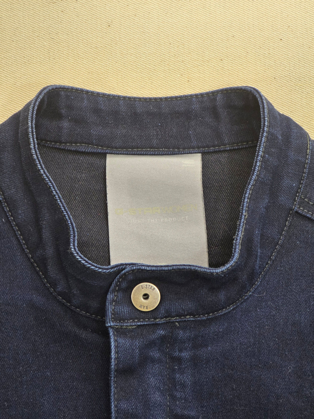 Kurtka jeansowa damska G-Star Raw Midge Sculpted Blazer granatowa roz. M
