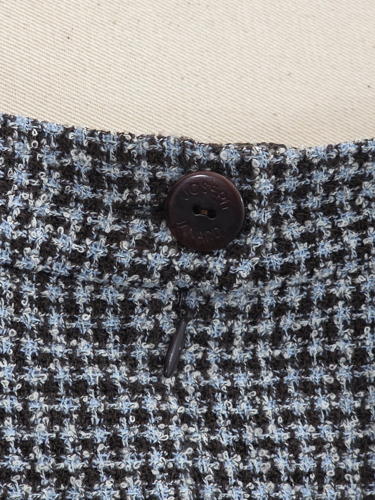 Spódnica wełniana Joseph Janard w pepitkę 96% virgin wool roz. 38 / M
