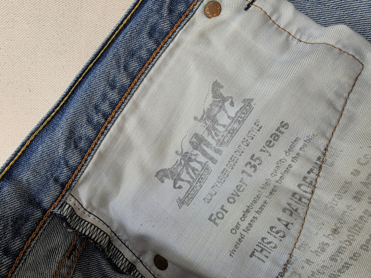 Spodnie jeansowe Levi's mod 751 proste niebieskie roz. W40 L32
