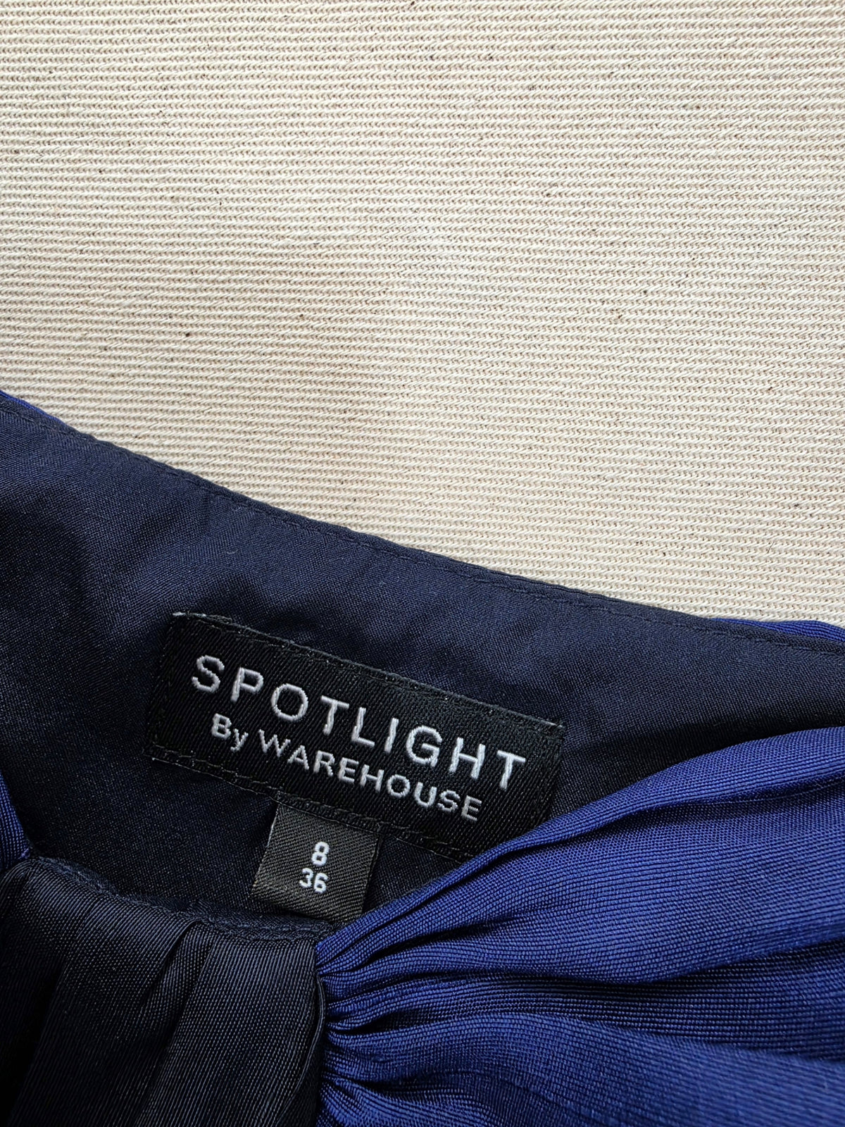 Sukienka jedwabna gorsetowa Spotlight by Warehouse koktajlowa 100% jedwab roz. S (36 / UK 8)