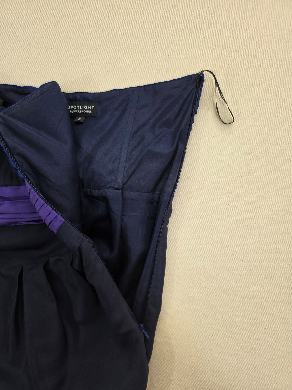 Sukienka jedwabna gorsetowa Spotlight by Warehouse koktajlowa 100% jedwab roz. S (36 / UK 8)