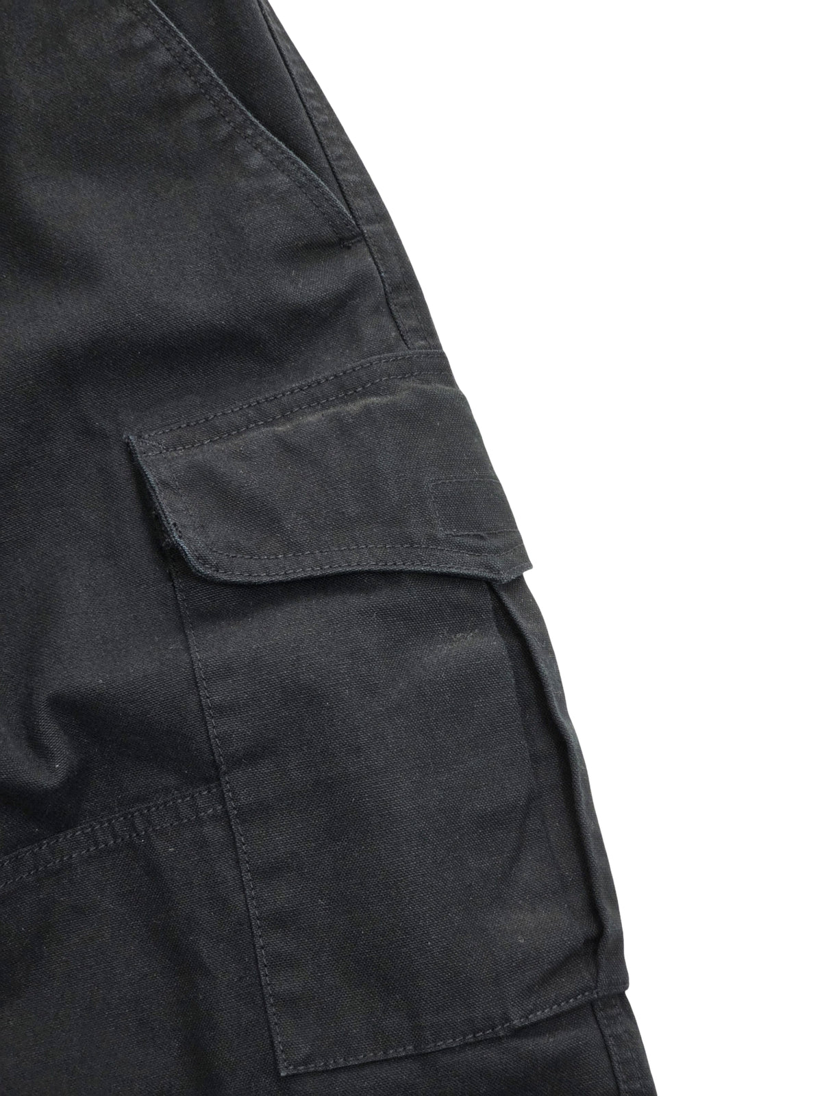 Damskie Spodnie Cargo Jogger Lacoste L!VE Czarne Bawełna Rozmiar W28 (36)