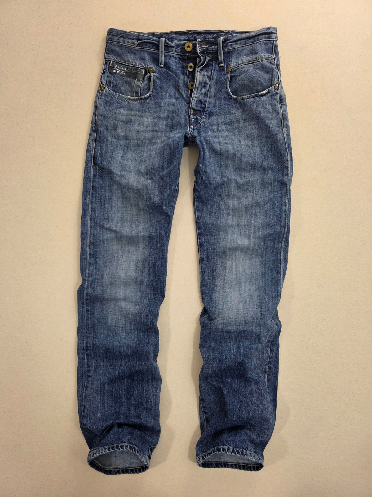 Spodnie Jeansowe G-Star RAW Blade Loose Niebieskie Rozmiar W30 L34