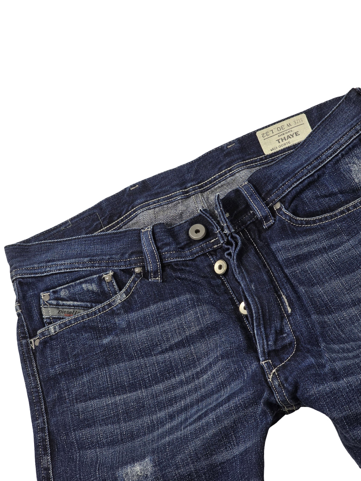Męskie Jeansy Diesel Thaye Slim Tapered Vintage Blue W30 L32