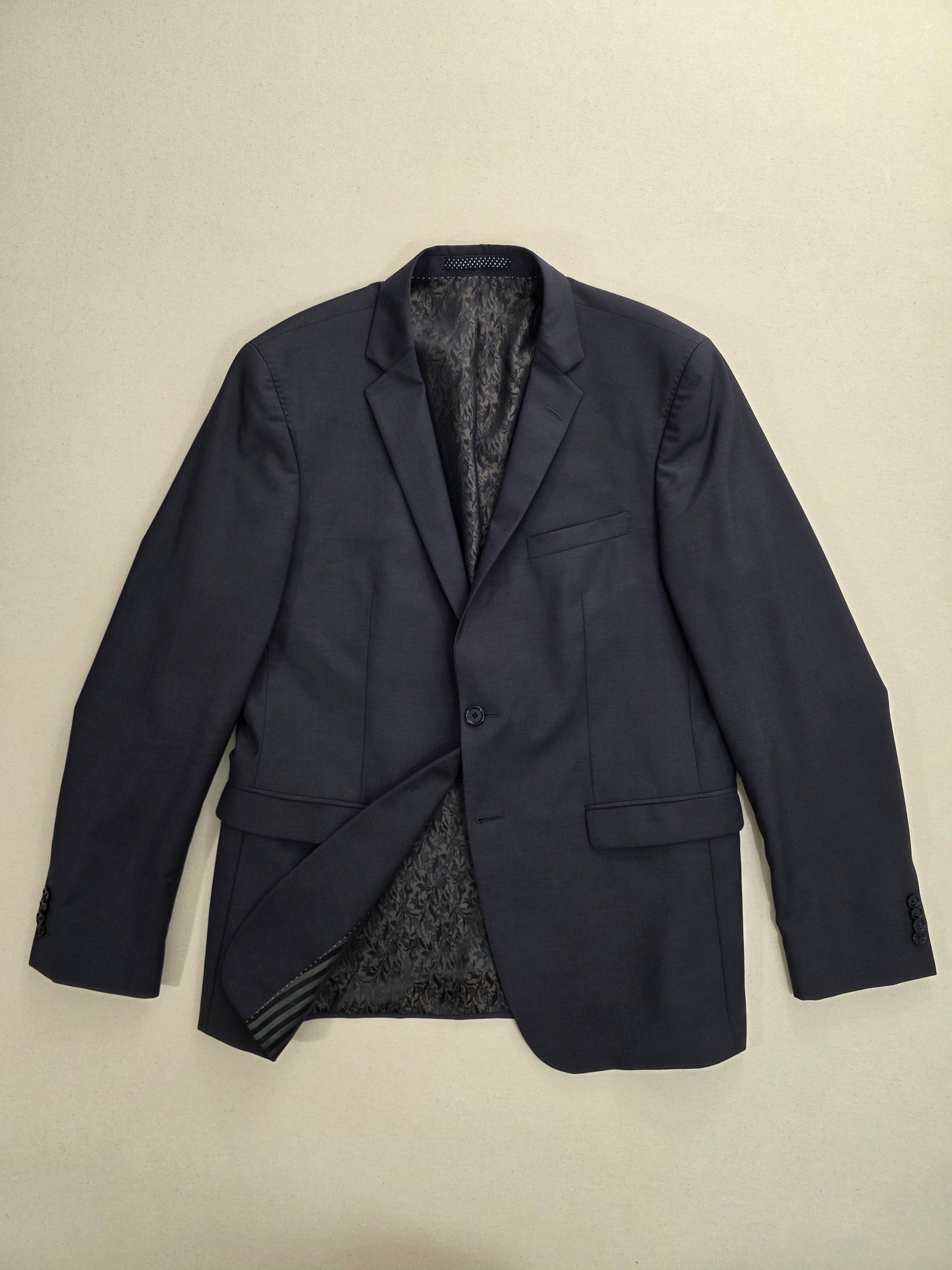 Sand Copenhagen klasyczna marynarka Vitale Barberis Canonico 84% wełna 16% moher rozm.54