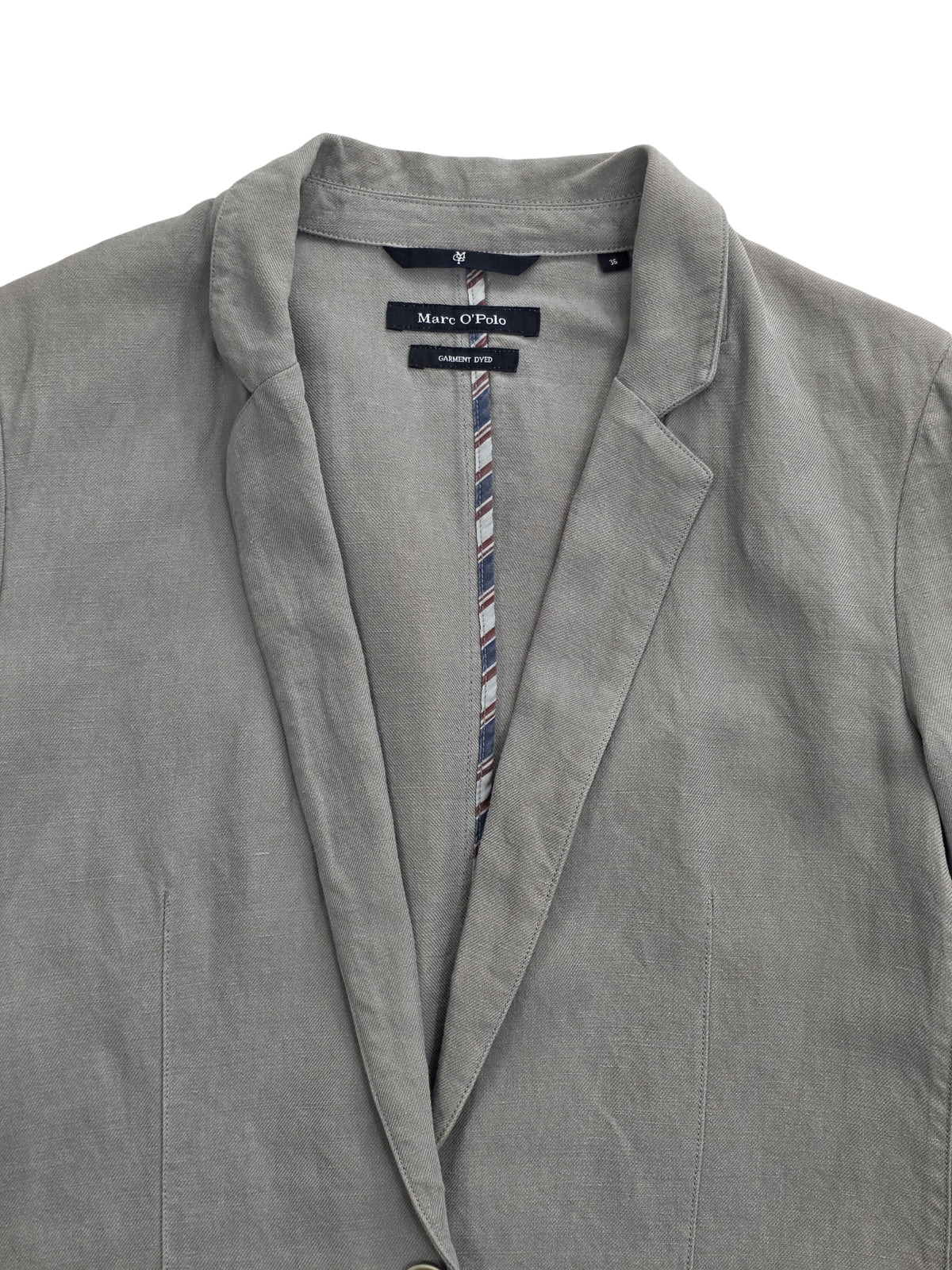 Damska Marynarka Marc O'Polo Garment Dyed Lniana Rozmiar 36 S
