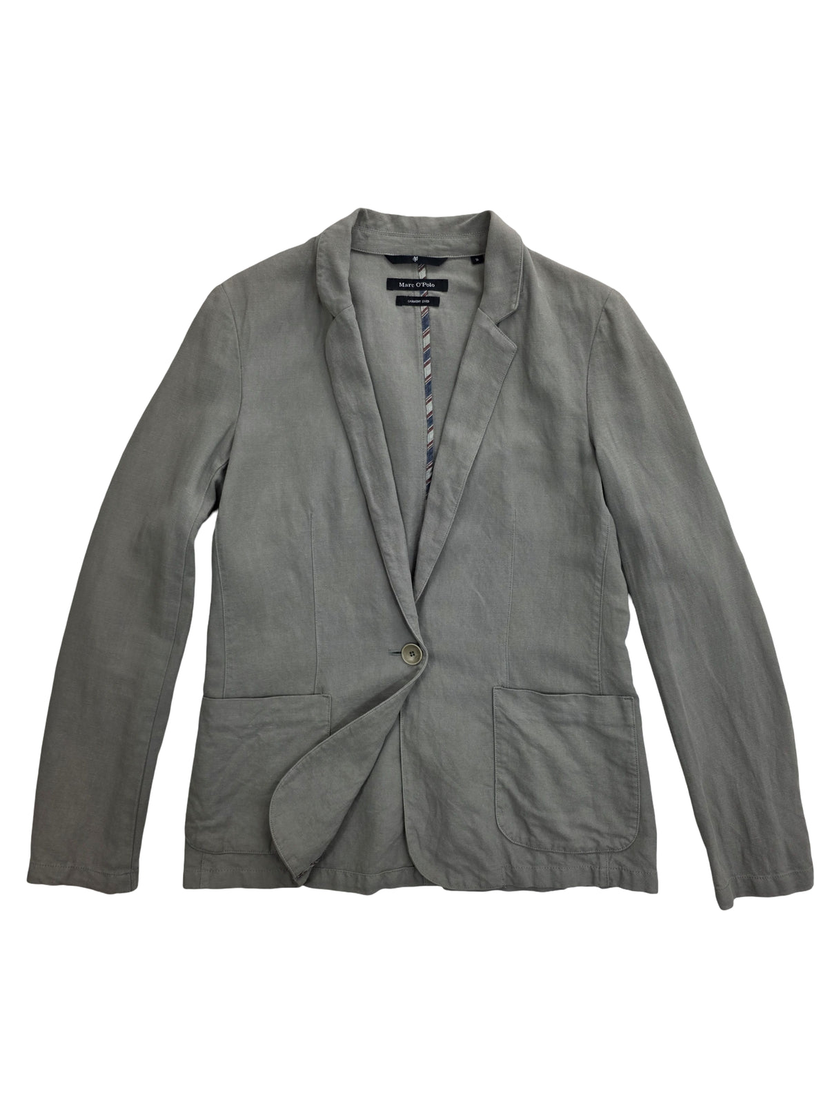 Damska Marynarka Marc O'Polo Garment Dyed Lniana Rozmiar 36 S