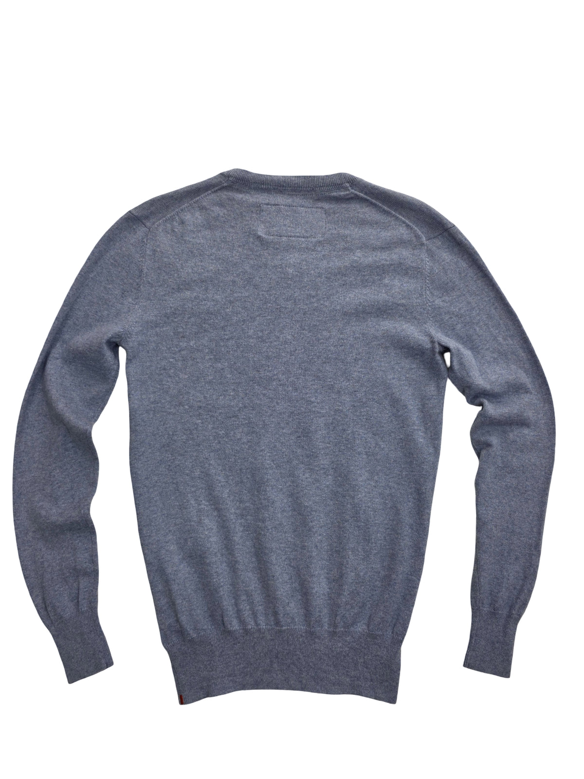 Sweter Męski Superdry Orange Label Sweter V-neck Kaszmir Bawełna Rozmiar M