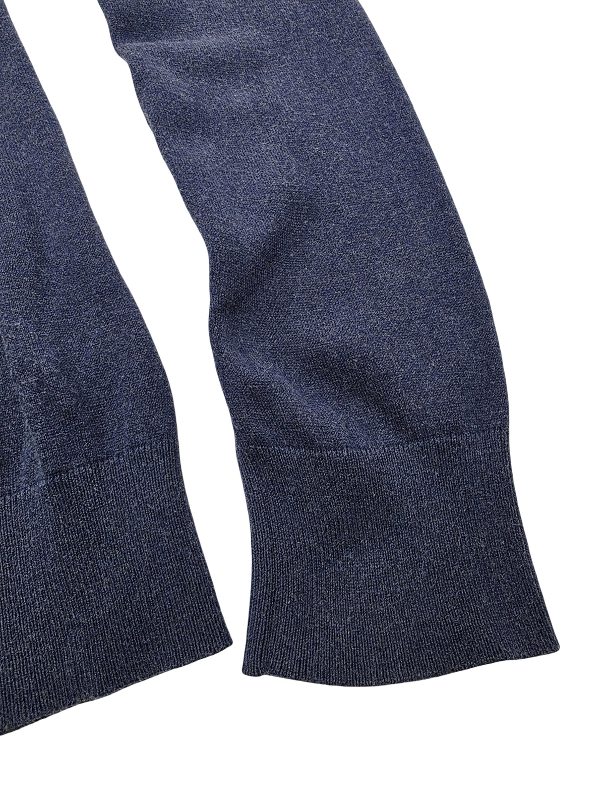 Sweter Banana Republic V-Neck Jedwab Bawełna Kaszmir Granatowy Rozmiar L %
