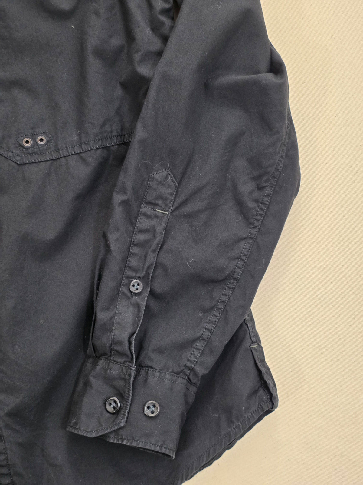 Koszula Męska G-Star Raw Cargo Line Czarna Bawełna Rozmiar M