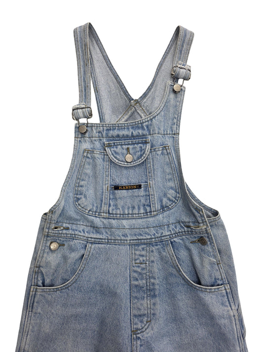 Ogrodniczki Jeansowe Kanion Vintage Jasny Jeans – widok frontu | vntg.studio™