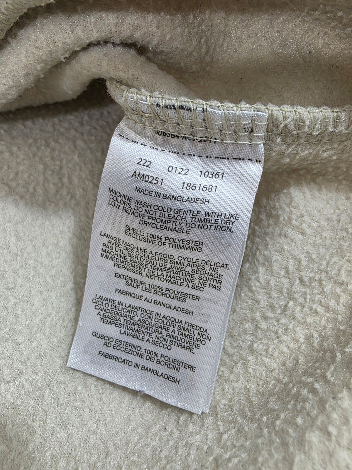 Bluza polarowa męska Columbia szara zapinana na zatrzaski polar rozmiar S