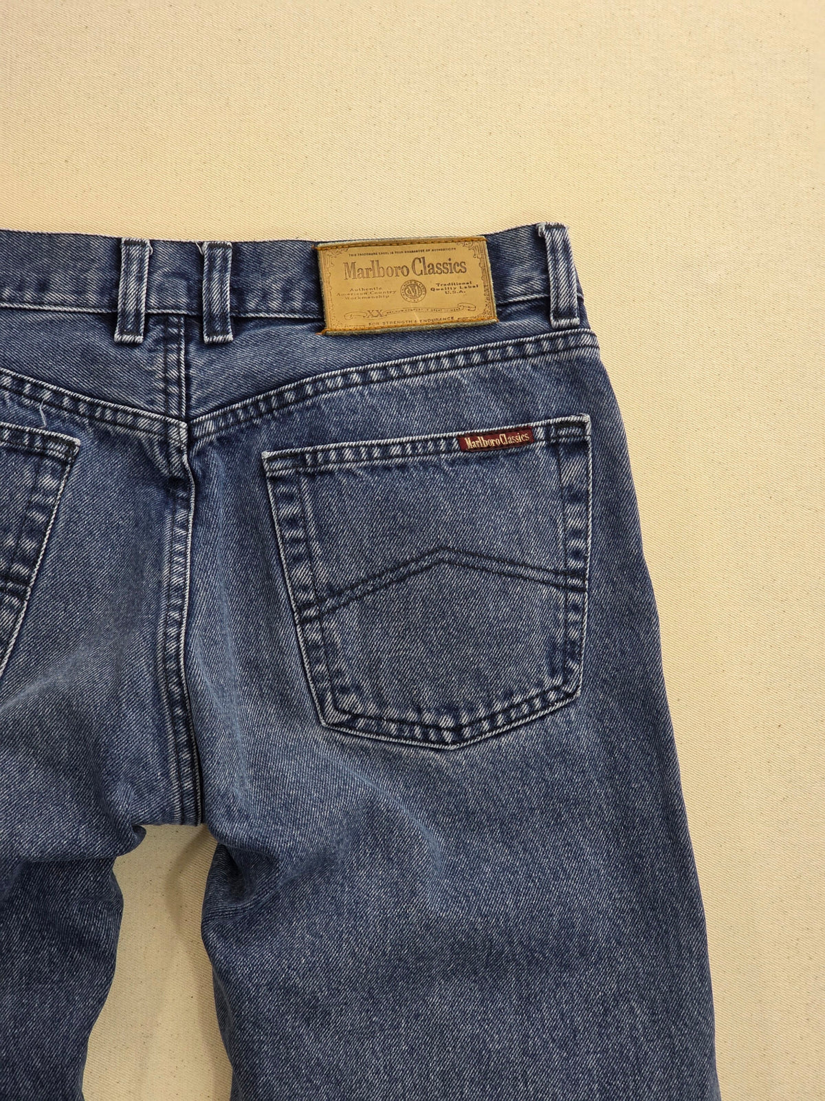 Spodnie Jeansowe Marlboro Classics Pasadena 301 Vintage Niebieskie W31 L34