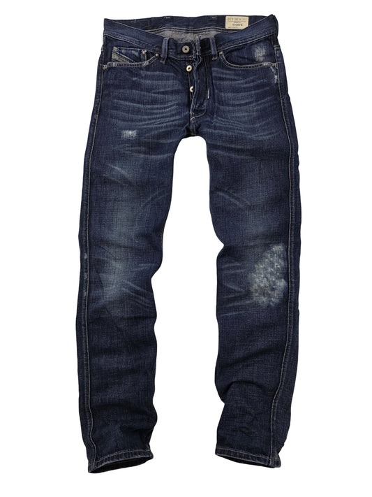 Męskie Jeansy Diesel Thaye Slim Tapered Vintage Blue W30 L32