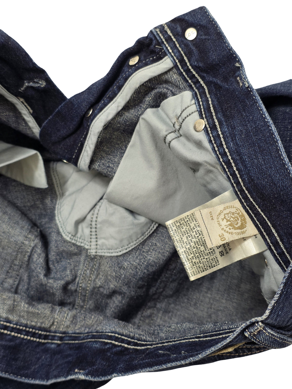 Męskie Jeansy Diesel Thaye Slim Tapered Vintage Blue W30 L32