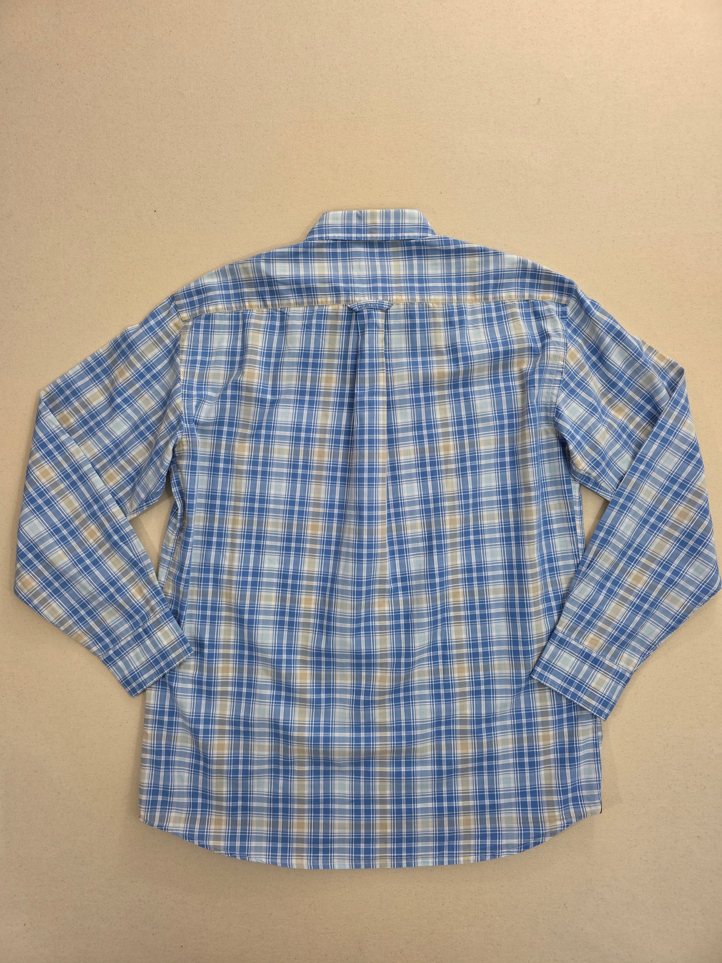 Gant Koszula Męska w Kratkę Palm Springs Poplin | Rozm. L (Regular Fit)