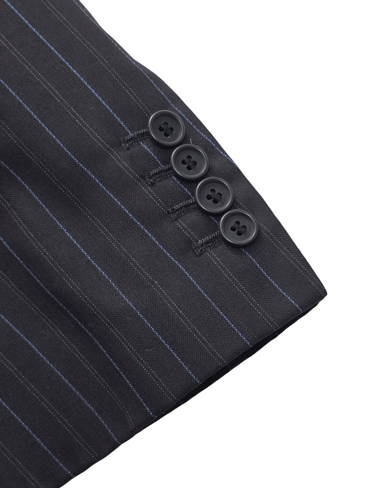 Wełniana Marynarka Ted Baker Endurance Ciemnoszara w Fioletowy Prążek