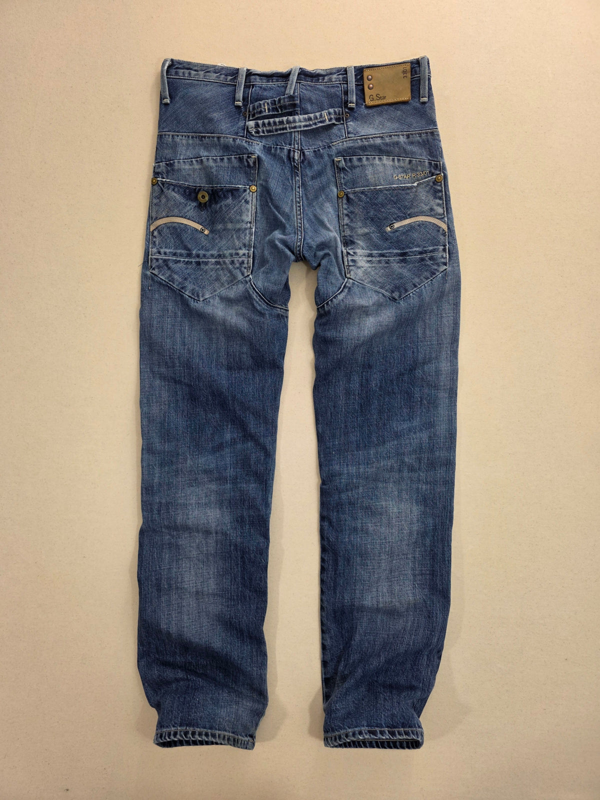 Spodnie Jeansowe G-Star RAW Blade Loose Niebieskie Rozmiar W30 L34
