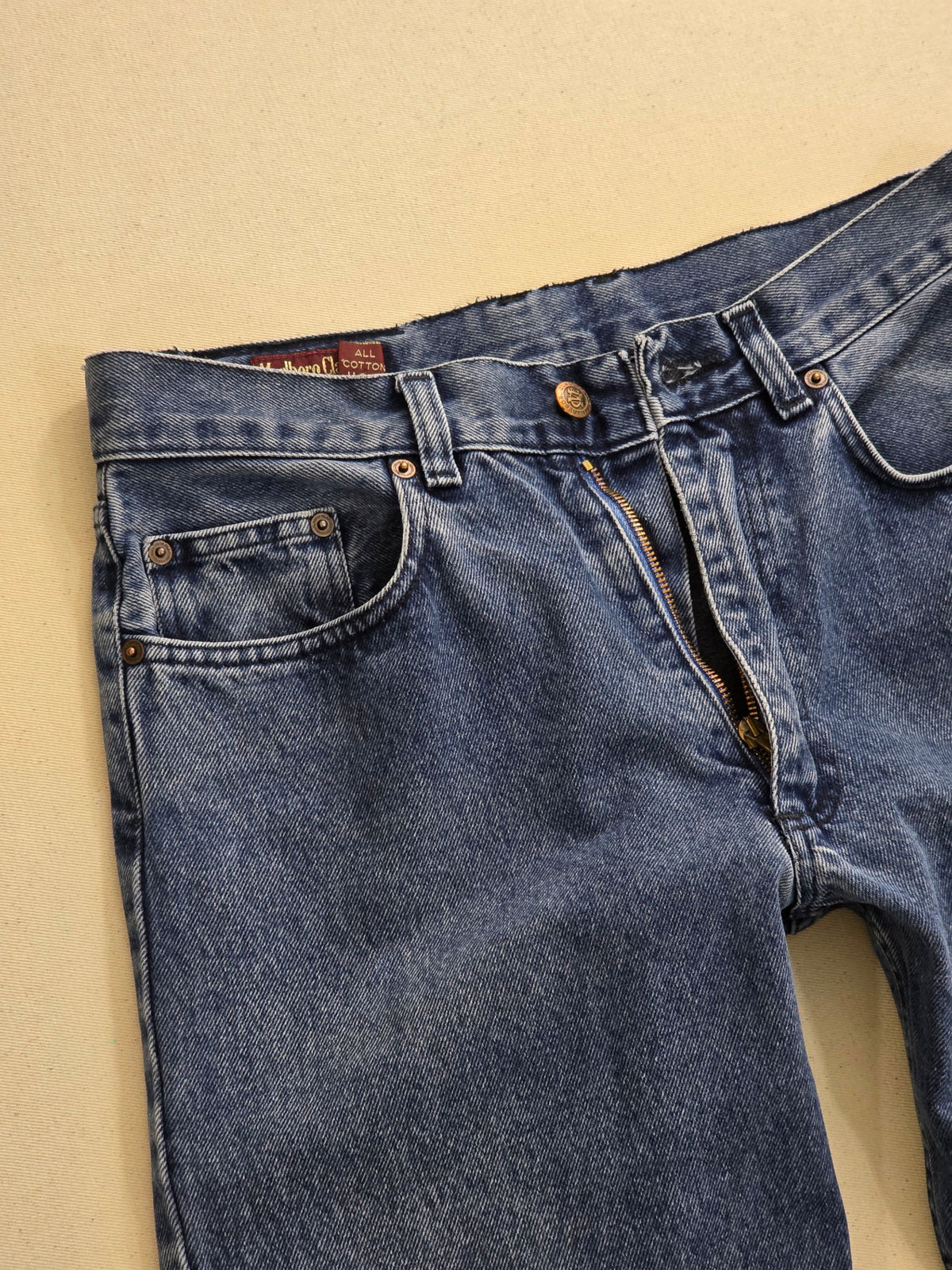 Spodnie Jeansowe Marlboro Classics Pasadena 301 Vintage Niebieskie W31 L34