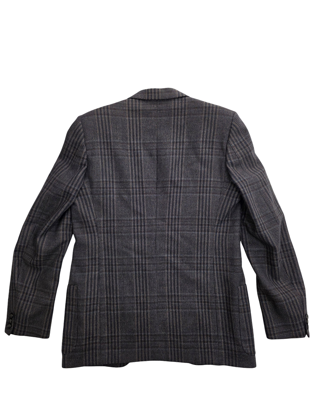 Męska Marynarka Vintage Wełniana Bonazzi Bros w Kratę Made in Italy