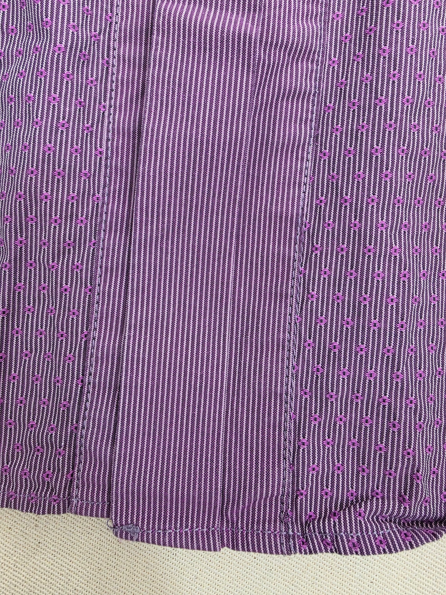 Ted Baker Koszula Męska w Mikrowzór Drobne Kropki Violet | Rozm. 4 (L)