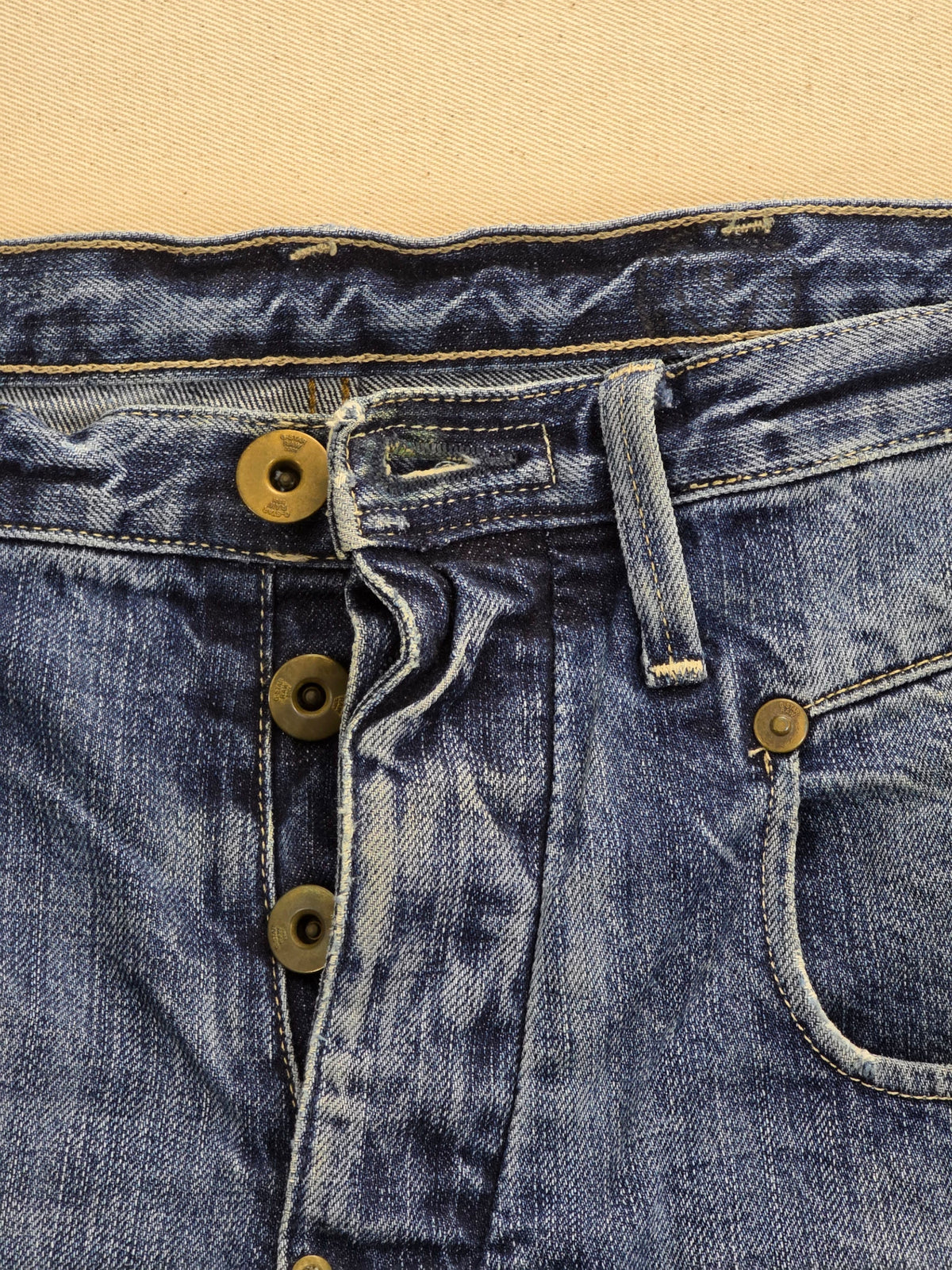 Spodnie Jeansowe G-Star RAW Blade Loose Niebieskie Rozmiar W30 L34