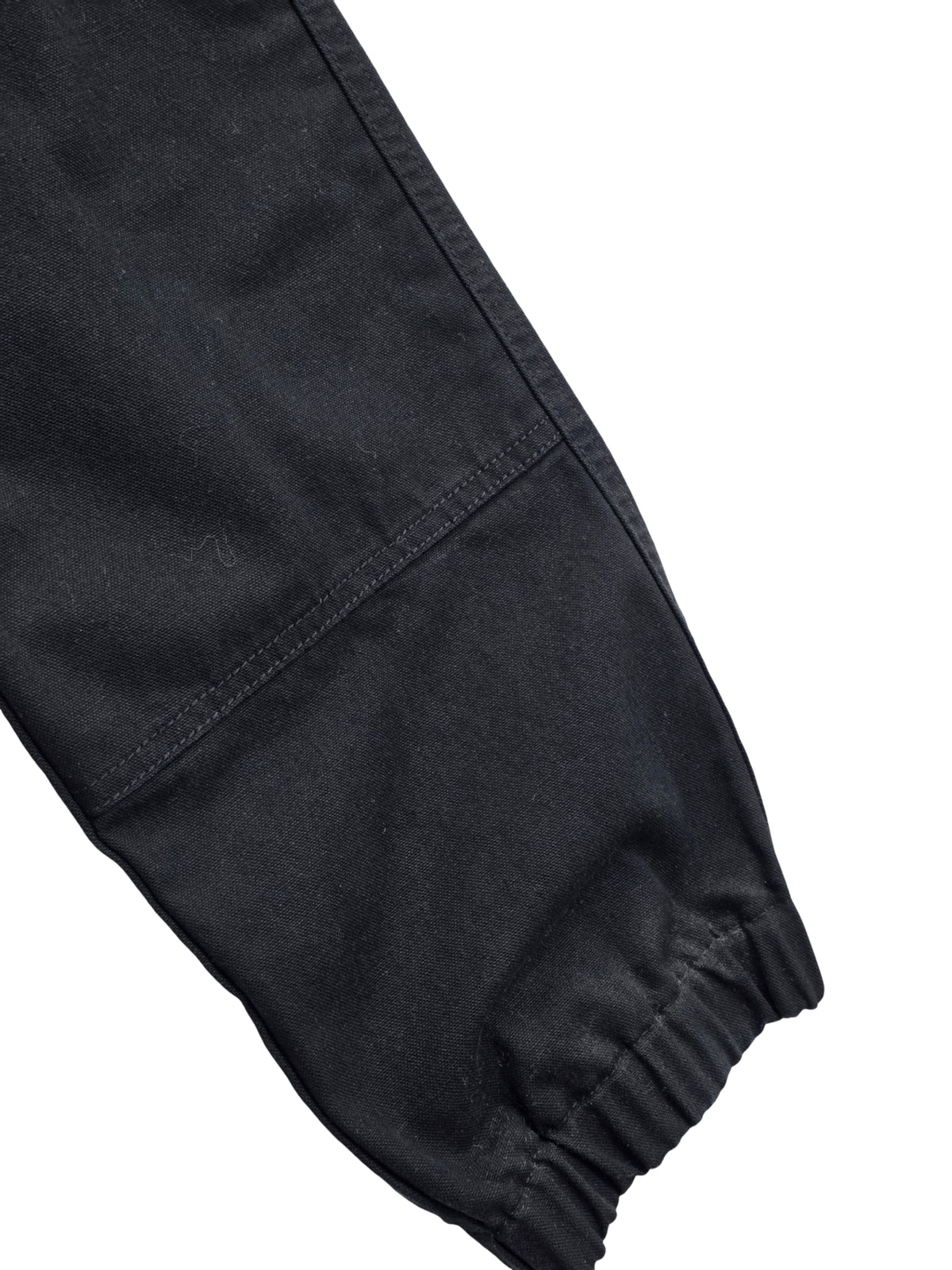 Damskie Spodnie Cargo Jogger Lacoste L!VE Czarne Bawełna Rozmiar W28 (36)