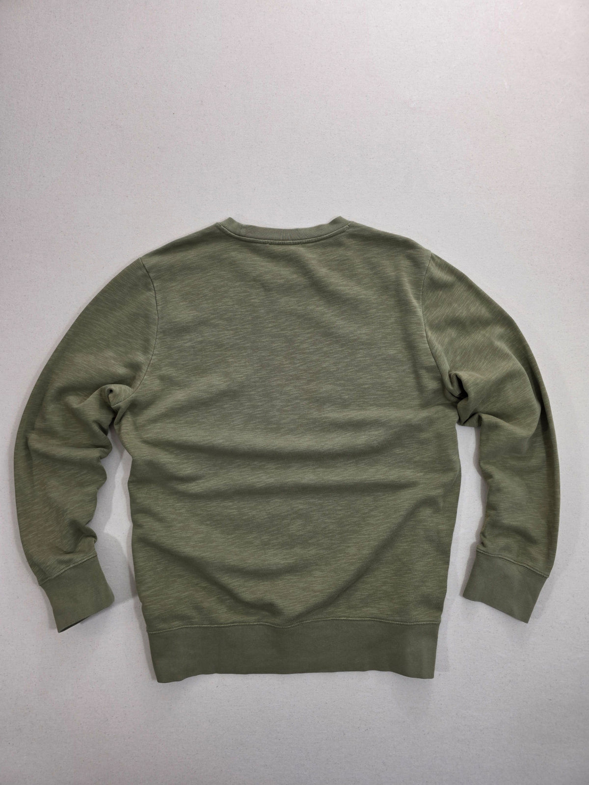Bluza męska Whyred zielona casual wyprodukowana w Portugalii bawełna rozmiar XL