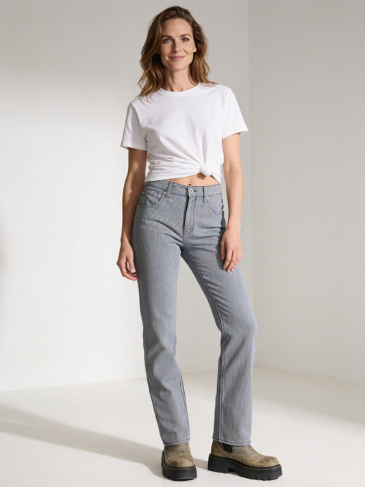 spodnie Levi’s 511 geometryczny wzór / light bootcut roz. W32 L32 (unisex) – widok frontu | vntg.studio™