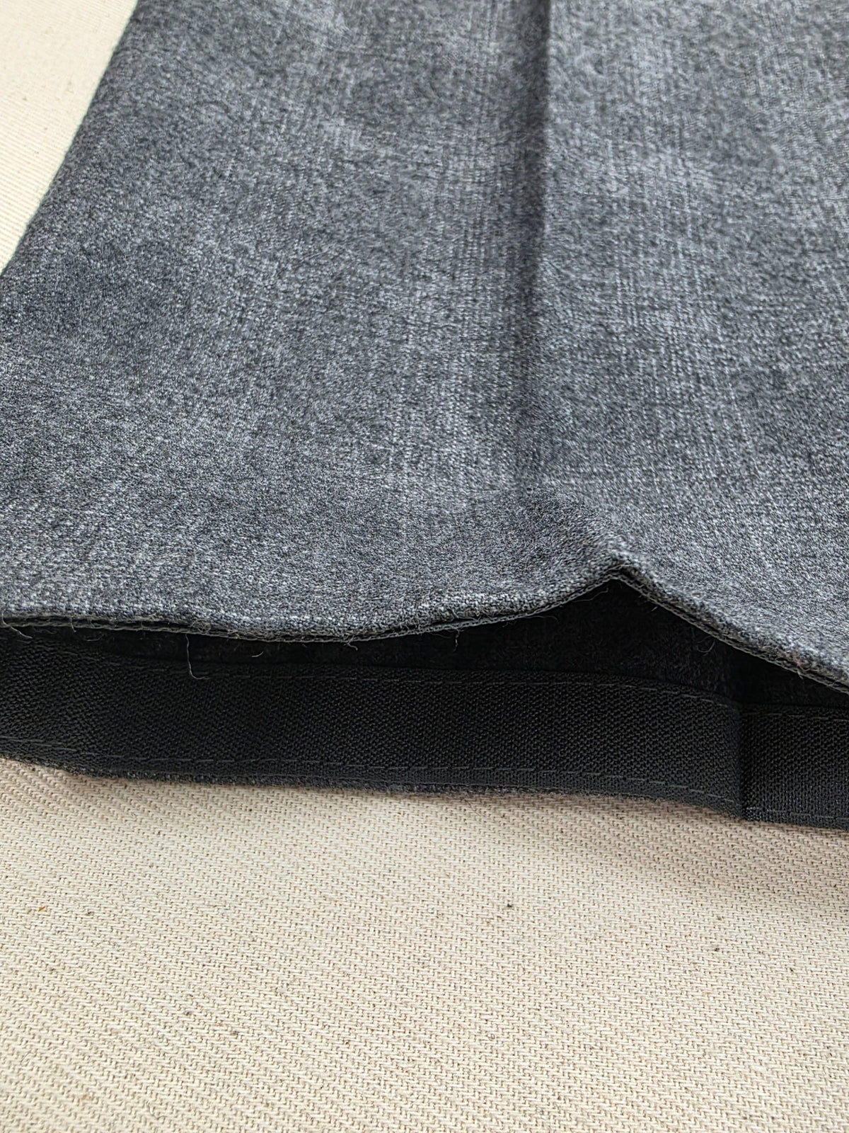 Spodnie garniturowe Esprit szare z wełną roz. 52 / 36R (92) – detal 9 | vntg.studio™